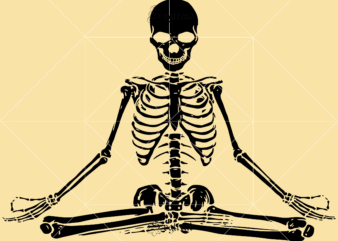 Meditating Skeleton Svg, Meditation of the skeleton vector, Meditating Skeleton vector, Sugar Skull Svg, Sugar Skull vector, Sugar Skull logo, Skull logo, Skull Png, Skull Svg, Skull vector skull vector,