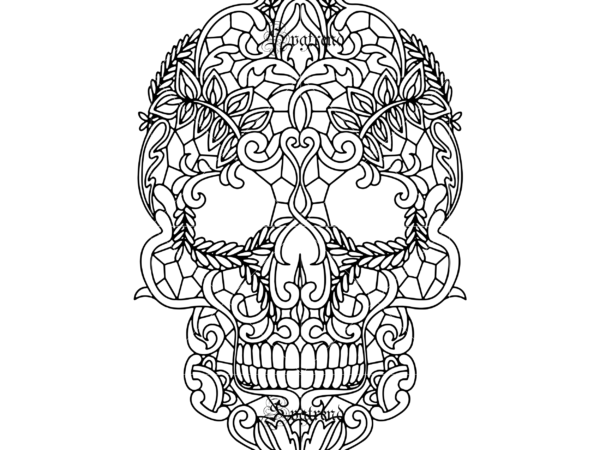 Halloween, sugar skull svg, sugar skull vector, sugar skull logo, skull logo, skull png, skull svg, skull vector, sugar skull art vector, sugar skull with flower logo, sugar skull with