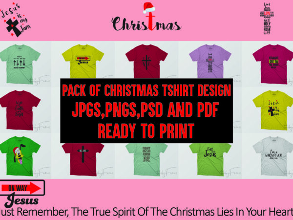 Pack of 15 christmass tshirt design