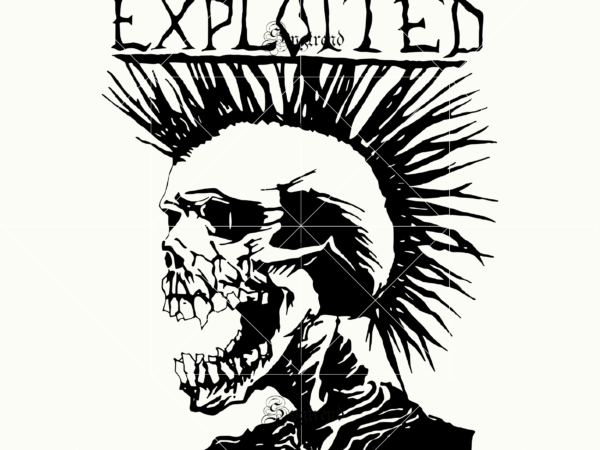 Skull exploited logo, skull exploited vector, skull exploited svg, exploited vector, sugar skull svg, sugar skull art vector, skull png, skull svg, skull vector, skull logo, day of the dead