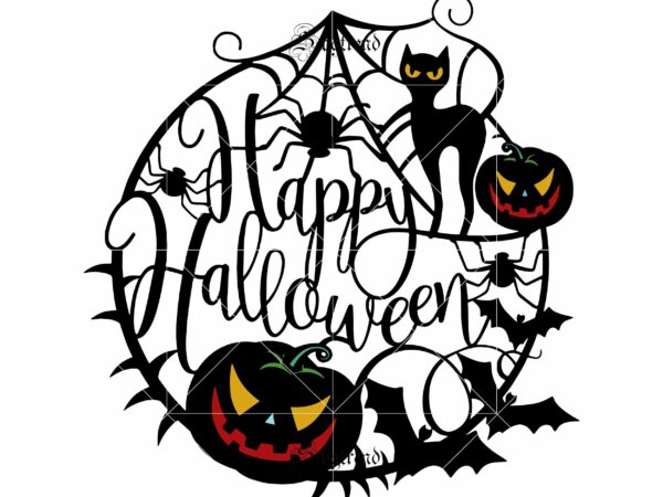 Pumpkins and cats welcome you on halloween svg, happy halloween logo , halloween vector, shadow of death vector, skulls are used to dress up during halloween svg, halloween death svg,