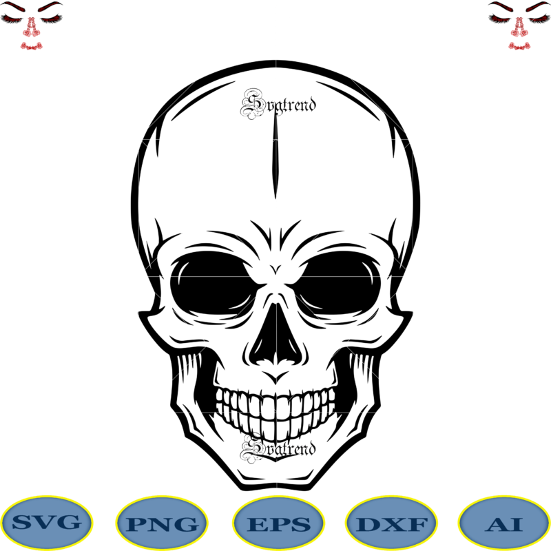 Halloween, Human Skull Illustration, , Sugar Skull Svg, Sugar Skull vector, Sugar Skull logo, Skull logo, Skull Png, Skull Svg, Skull vector, Sugar skull art vector, Sugar Skull With Flower