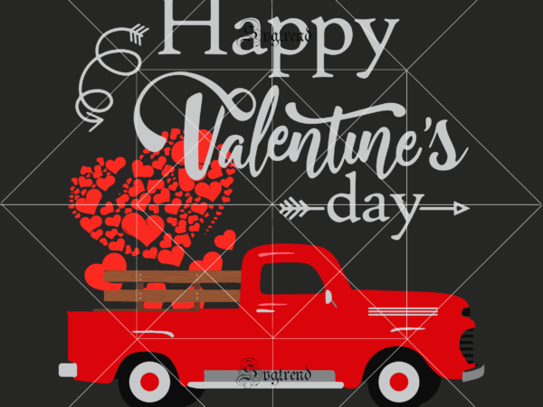 Truck love svg, truck love valentine svg, truck svg, valentine vector, valentine day svg, heart of love svg, happy valentines day svg, truck love vector, truck love logo, truck vector