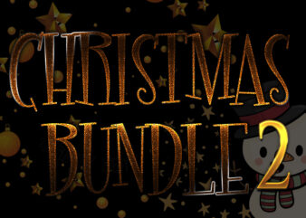 Big Christmas BUNDLE 2 t shirt template