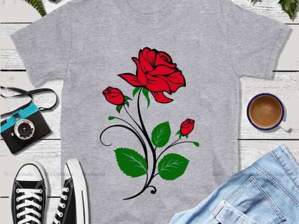 Rose svg, roses vector, roses logo, roses vine flower svg, rose file for cutting svg, flower svg, roses bush svg, rosevine svg, vinyl iron on, cricut, silhouette, vinyl decal