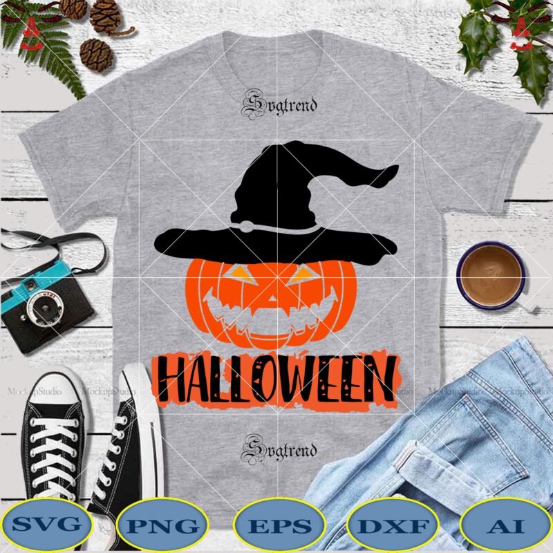 Pumpkin Svg, Pumpkin vector, Pumpkin are used to dress up during Halloween Svg, Day of the dead logo, Happy Halloween Cut File, Happy Halloween vector digital download file. Silhouette Halloween