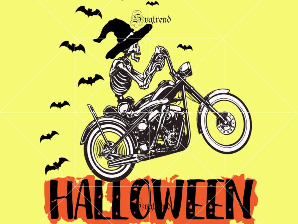 Motorcycle racer vector, motorcycle participating in halloween festival logo, halloween vector, day of the dead logo, happy halloween cut file, happy halloween vector digital download file. silhouette halloween clipart, happy