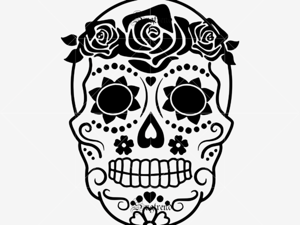 Download Halloween, Sugar Skull Svg, Sugar Skull vector, Sugar ...