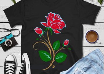 Rose svg, Roses svg, Rose clipart, Rose silhouette, Rose svg file, Rose vector, Rose cut file, Rose flower svg, Rose png, Rose clip art