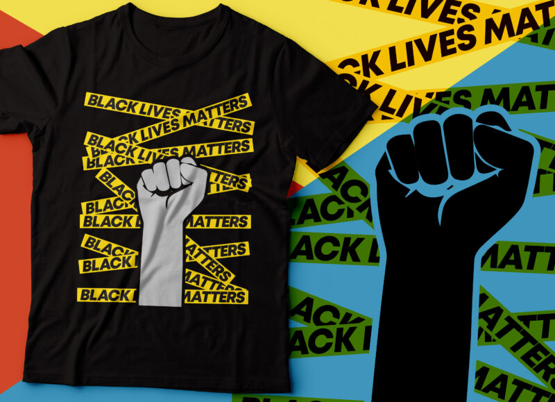 BLACK lives matters tshirt design | black man tshirt design