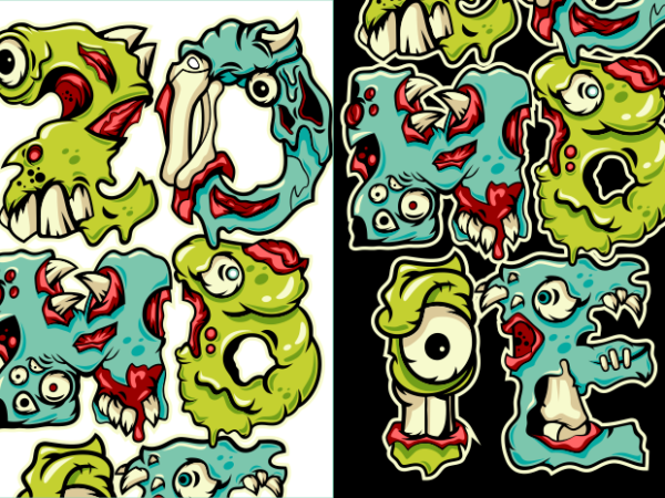 Zombie t shirt graphic design Zombie t shirt graphic design