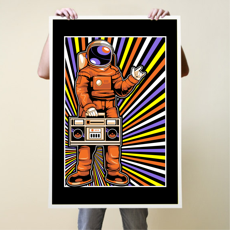 Astronaut T-shirt Designs Bundle Part 6