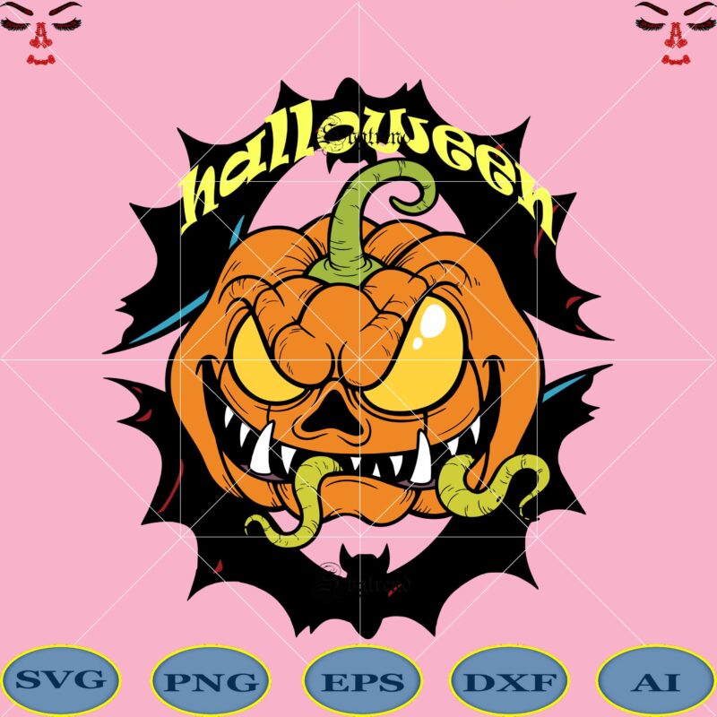 Premium Vector  Halloween pumpkin t shirt design