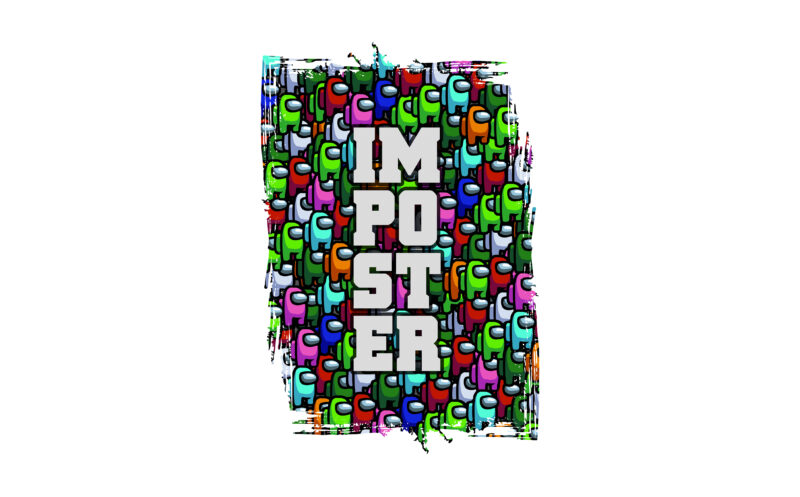 Imposter | Game Lover T shirt design for sale