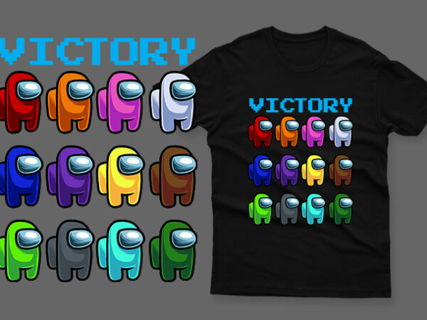 Victory impostor t shirt vector art