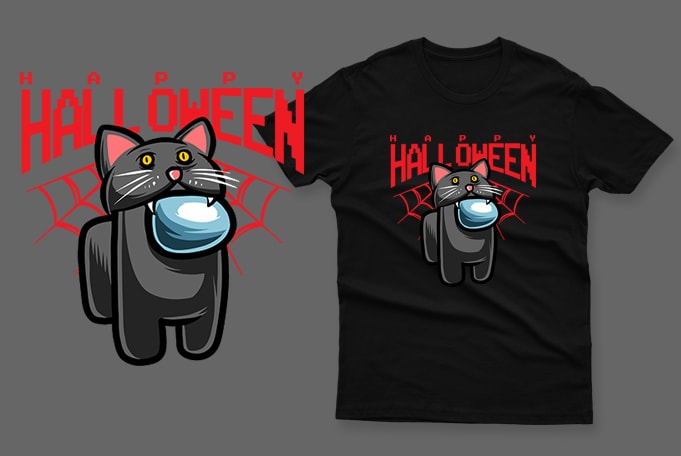 happy halloween black cat impostor
