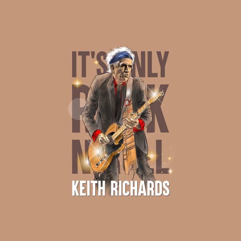 keith richards tshirts