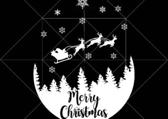 Merry Christmas svg, Merry Christmas vector, Merry Christmas logo, Christmas Svg, Christmas vector, Christmas logo, Christmas design, Santa Svg, Santa Svg, Winter Svg, Flying Santa Svg, Reindeer Svg, Reindeer vector,