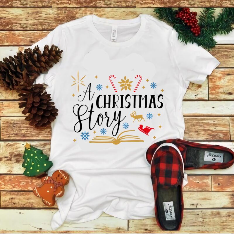 A Christmas Story Svg, A Christmas Story vector, Christmas, Merry christmas, funny christmas 2020 vector, Christmas 2020 Svg, Cutting Files Png Dxf Eps Svg vector t-shirt design template