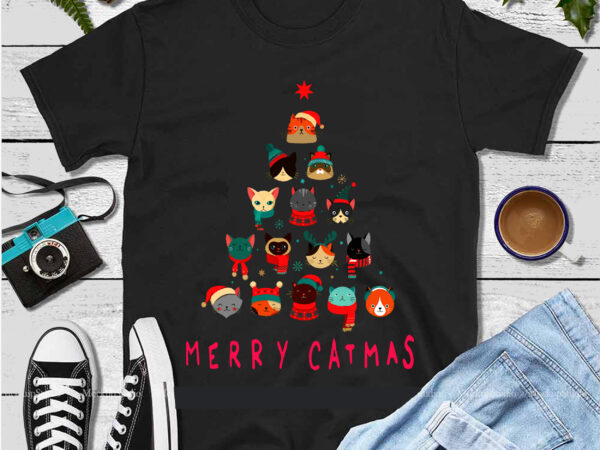 Christmas trees include cats svg, cats christmas tree vector, merry catmas tree png, merry catmas tree vector, cat svg, kitten svg, merry christmas svg, merry christmas vector, merry christmas t