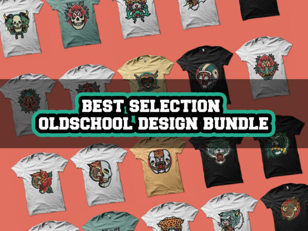 Best selection oldschool design bundle