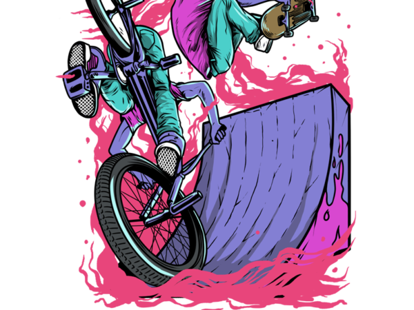 Extreme sport vector clipart
