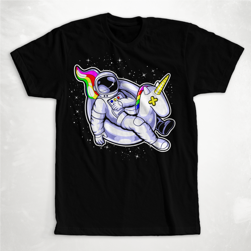 Astronaut T-shirt Designs Bundle Part 6