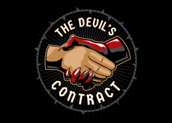 The Devil’s Contract t shirt designs for sale