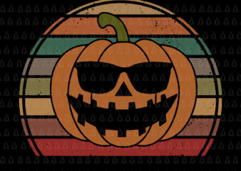 Vintage Pumpkin Face SVG, Vintage Pumpkin Face hallooween, Pumpkin halloween vintage svg, Pumpkin halloween, halloween svg t shirt vector art