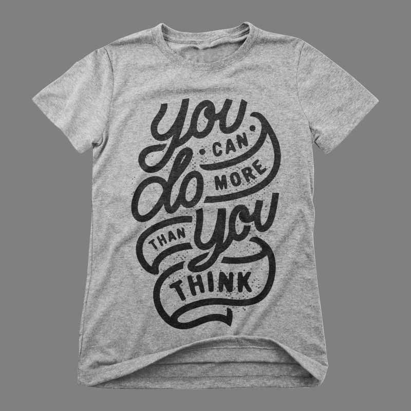 TYPOGRAPHY T-SHIRT DESIGNS BUNDLE PART 5