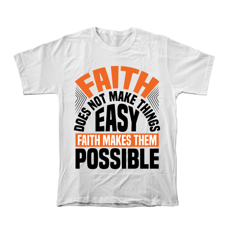 50 best selling Christian t-shirt designs bundle for commercial