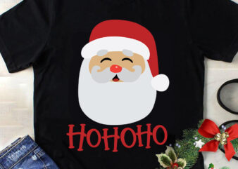HoHoHo Santa svg, HoHoHo Santa, merry christmas, snow svg, snow christmas, christmas svg, christmas png, christmas vector, christmas design tshirt, santa vector, santa svg, holiday svg, merry christmas, cut file