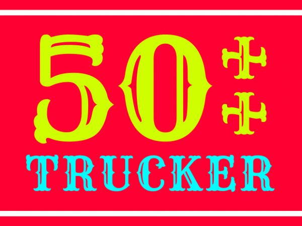 Bundle of 50++ trucker designs