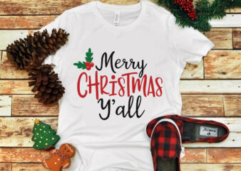 Merry Christmas Yall, Merry Christmas Yall svg, Merry christmas svg, snow christmas, christmas svg, christmas png, christmas vector, christmas design tshirt, santa vector, santa svg, holiday svg, merry christmas, cut