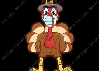 Happy Turkey Day 2020 PNG, Happy Turkey Day 2020, Funny Quarantine Turkey Face Wearing a Mask, 2020 quarantine thanksgiving turkey, 2020 quarantine thanksgiving turkey png, thanksgiving vector, thanksgiving turkey vector, turkey vector