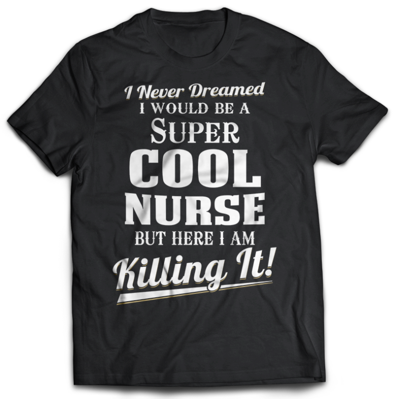 83 NURSE tshirt designs bundles