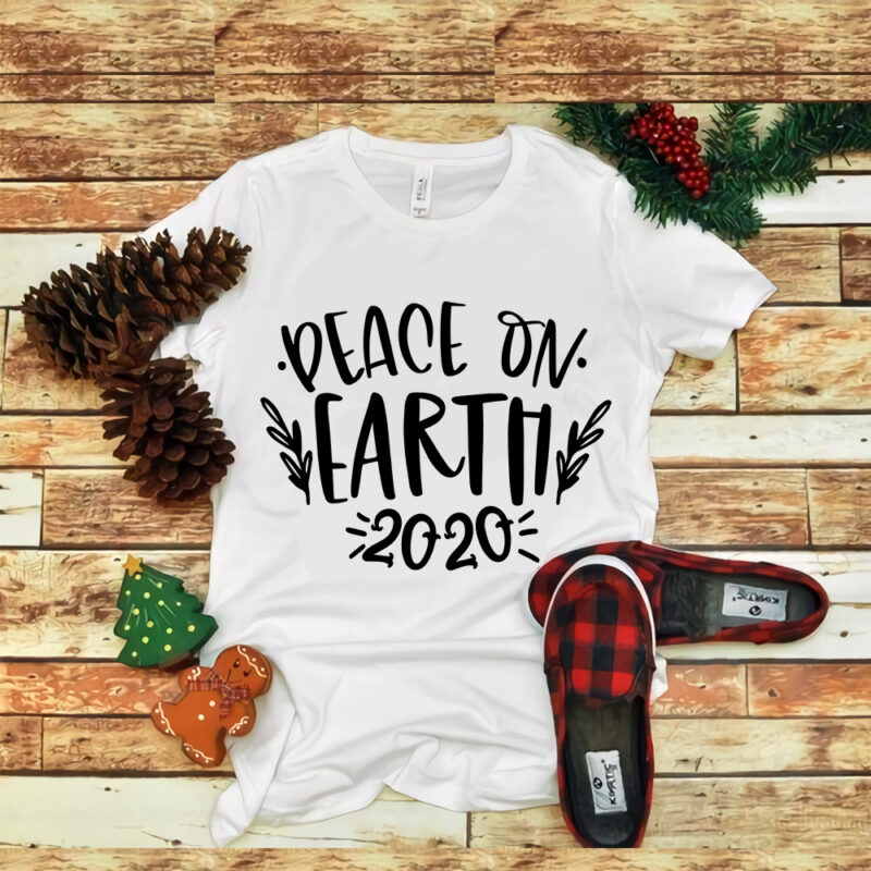 Peace on earth 2020 svg, Peace on earth 2020 christmas, Merry christmas svg, snow christmas, christmas svg, christmas png, christmas vector, christmas design tshirt, santa vector, santa svg, holiday svg,