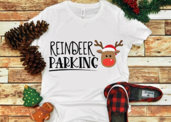 Reindeer parking svg, snow svg, snow christmas, christmas svg, christmas png, christmas vector, christmas design tshirt, santa vector, santa svg, holiday svg, merry christmas, merry christmas svg, merry christmas png,