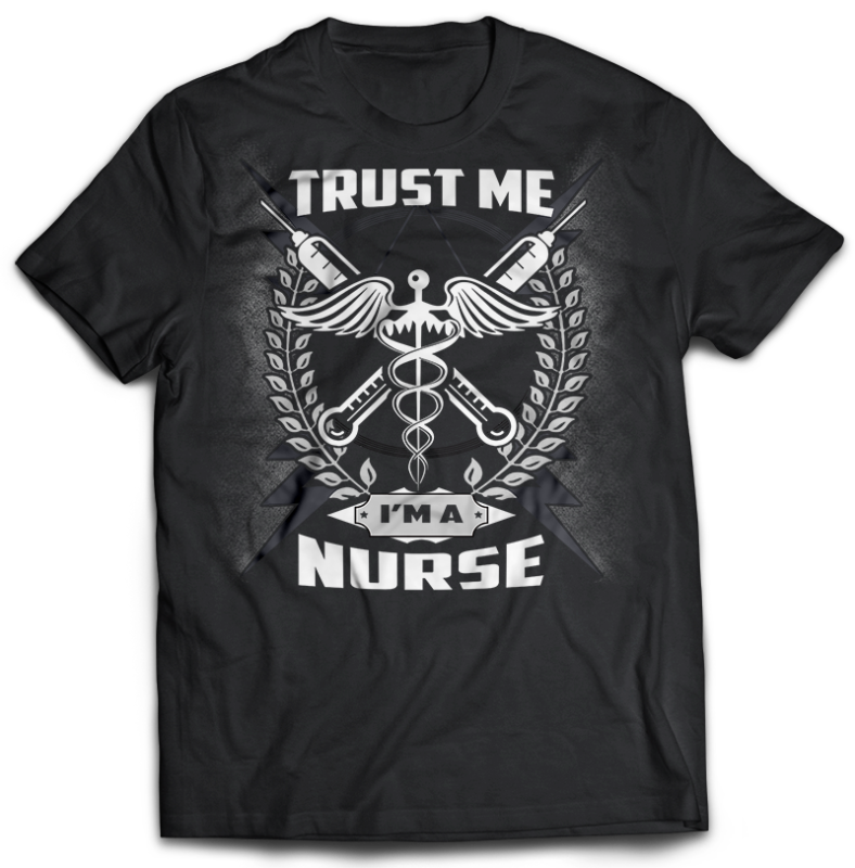 83 NURSE tshirt designs bundles