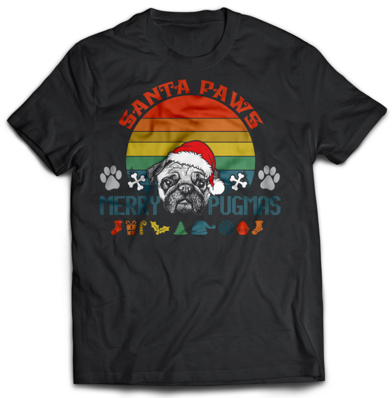 191 ugly christmas and nurse Bundles png transparent, psd file editable t shirt design