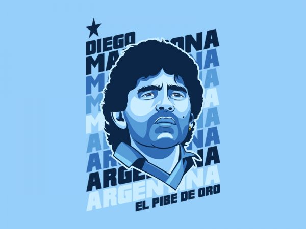 Argentina t shirt vector