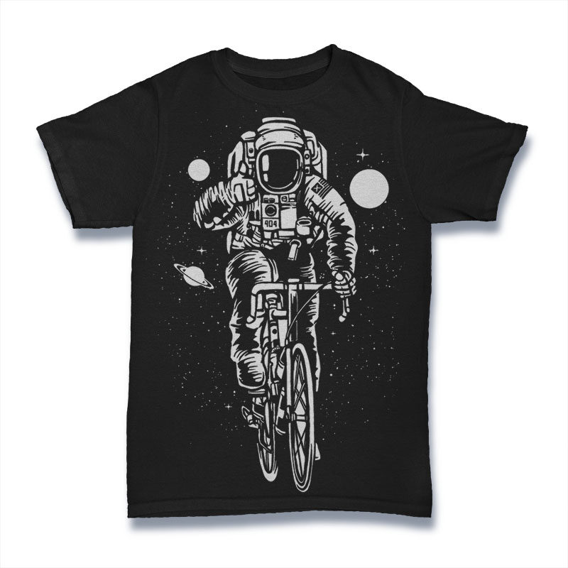 50 Astronaut Tshirt Designs Bundle