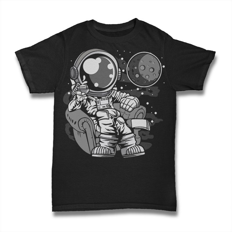 30 Astronaut Cartoon Designs Bundle #2