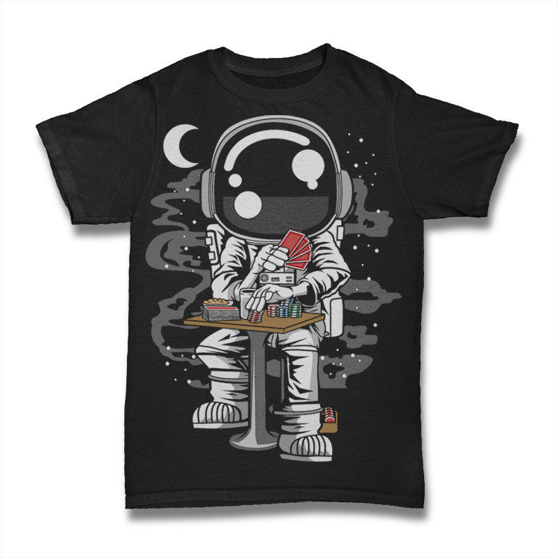 30 Astronaut Cartoon Designs Bundle #2