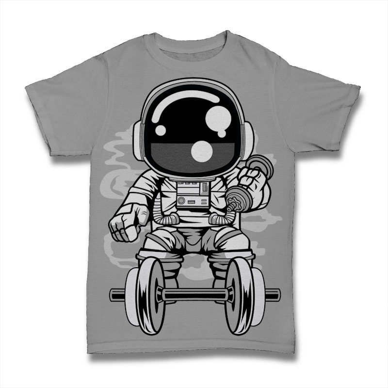 30 Astronaut Cartoon Designs Bundle #2