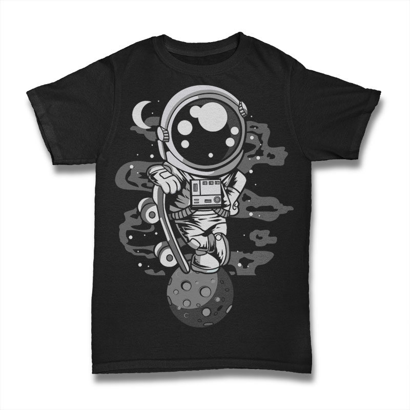 30 Astronaut Cartoon Designs Bundle #2