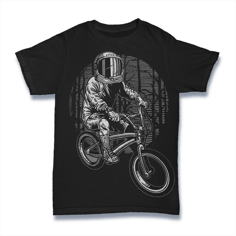 50 Astronaut Tshirt Designs Bundle