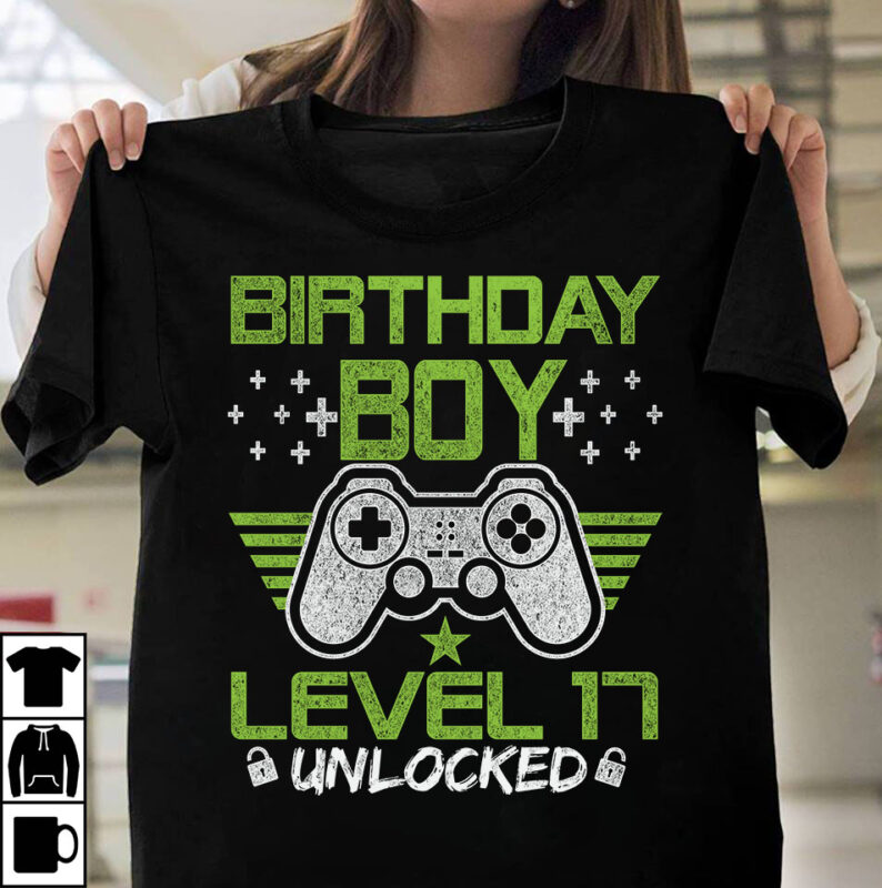 Gamer Birthday Bundle 1 – 50 Designs -90% OFF