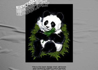 PANDA EATS CANNABIS