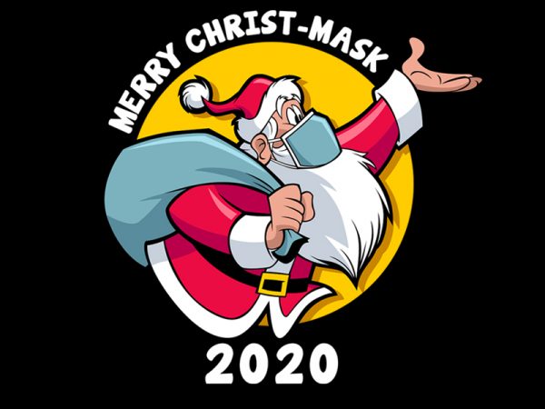 Christ mask t shirt vector file